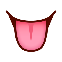 Emojidex tongue emoji image