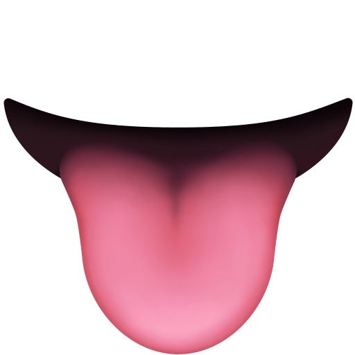 Facebook tongue emoji image