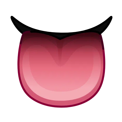 Telegram tongue emoji image