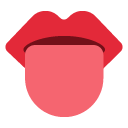 Toss tongue emoji image