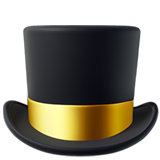 IOS/Apple top hat emoji image