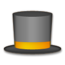 LG top hat emoji image