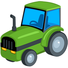 Facebook Messenger tractor emoji image