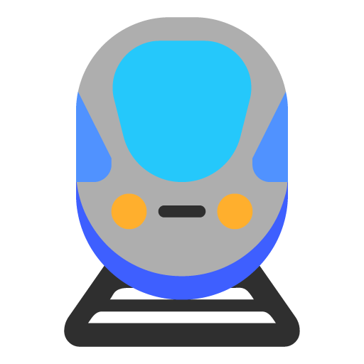 Microsoft train emoji image