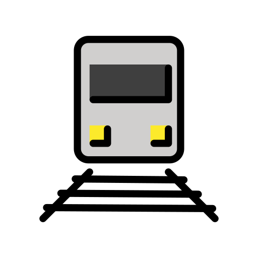Openmoji train emoji image