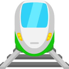Skype train emoji image