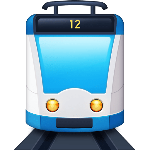 Facebook tram emoji image
