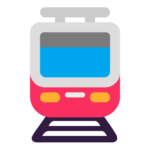 Microsoft tram emoji image