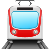 Whatsapp tram emoji image