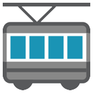 HTC tram car emoji image