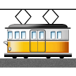 Samsung tram car emoji image