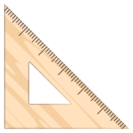 JoyPixels triangular ruler emoji image