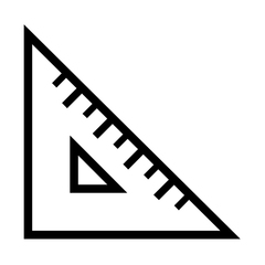 Noto Emoji Font triangular ruler emoji image
