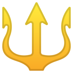 Google trident emblem emoji image