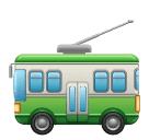 Huawei trolleybus emoji image