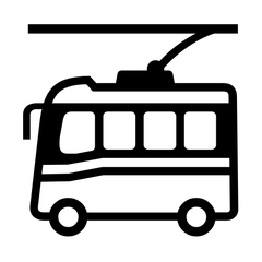 Noto Emoji Font trolleybus emoji image