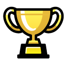 SoftBank trophy emoji image