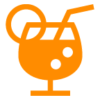 au by KDDI tropical drink emoji image