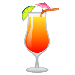 Google tropical drink emoji image