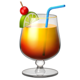 IOS/Apple tropical drink emoji image