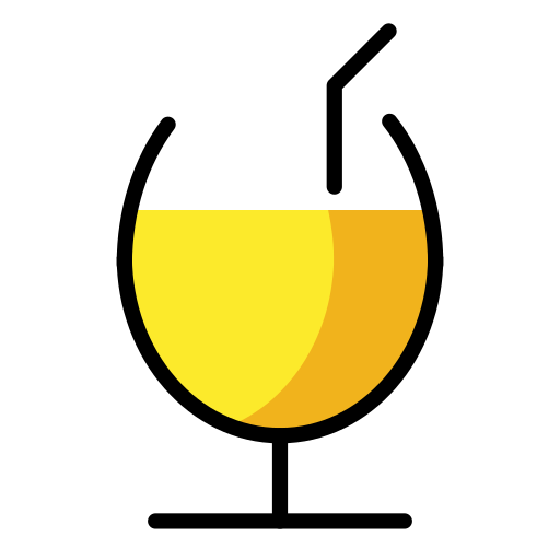 Openmoji tropical drink emoji image