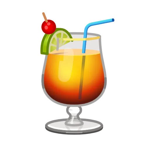 Telegram tropical drink emoji image
