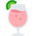 Toss tropical drink emoji image