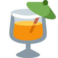 Twitter tropical drink emoji image