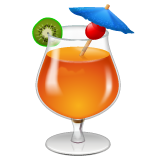 Whatsapp tropical drink emoji image