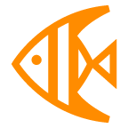 au by KDDI tropical fish emoji image
