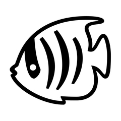 Noto Emoji Font tropical fish emoji image