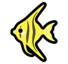 SoftBank tropical fish emoji image