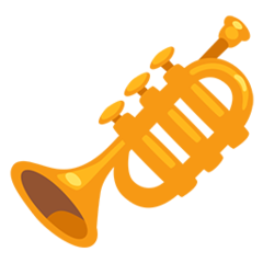 Facebook Messenger trumpet emoji image