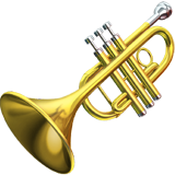IOS/Apple trumpet emoji image