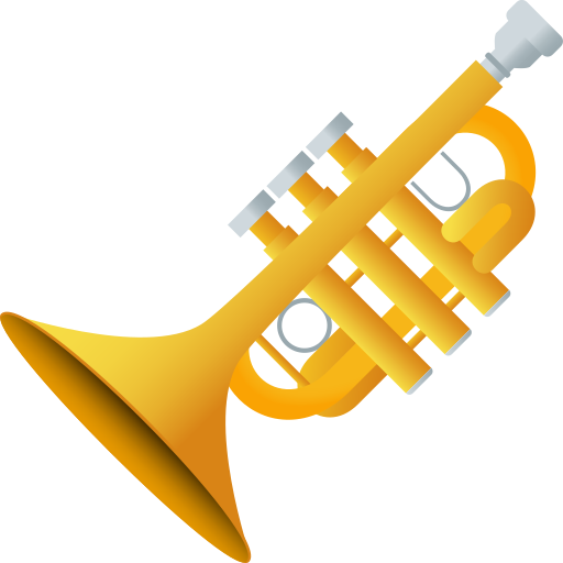 JoyPixels trumpet emoji image
