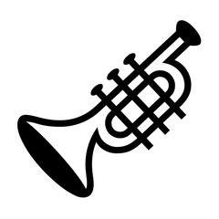 Noto Emoji Font trumpet emoji image