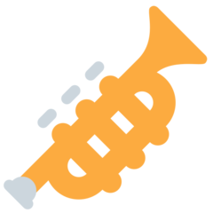 Twitter trumpet emoji image