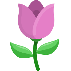 Skype tulip emoji image