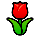 SoftBank tulip emoji image