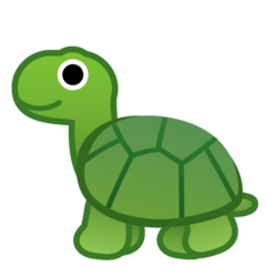 Google turtle emoji image