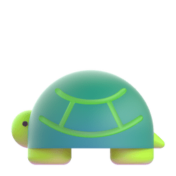 Microsoft Teams turtle emoji image
