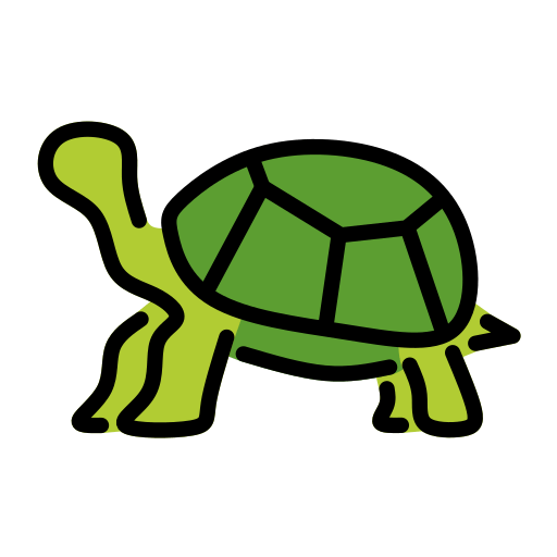 Openmoji turtle emoji image