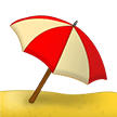 Samsung umbrella on ground emoji image
