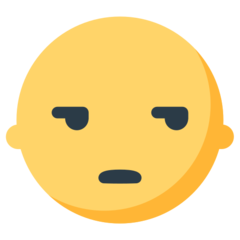 Mozilla unamused face emoji image