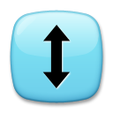 LG up down arrow emoji image