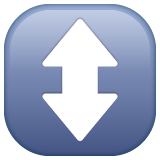 Whatsapp up down arrow emoji image