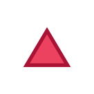 HTC up-pointing small red triangle emoji image