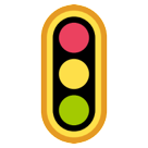 HTC vertical traffic light emoji image