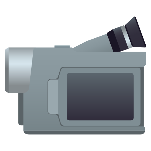 JoyPixels video camera emoji image