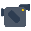 Toss video camera emoji image